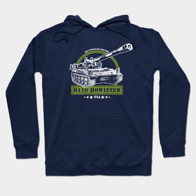 M110 Howitzer Hoodie by rycotokyo81